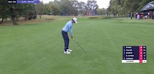 WATCH | Tom McKibbin inches from an albatross at the 17th