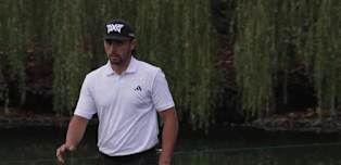 WATCH | Marco Penge holes long putt with first shot on Sunday