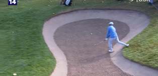 WATCH | Thomas Rosenmueller holes out from the bunker