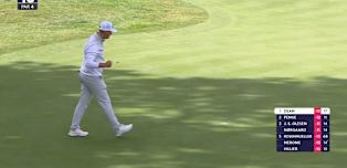 WATCH | Joe Dean birdies the last to set the target