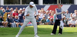 With this win: Joe Dean - Husqvarna British Masters hosted by Sir Nick Faldo