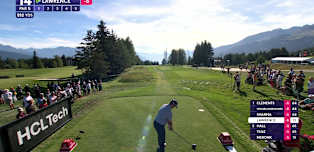 WATCH: Thriston Lawrence saves par with provisional ball at 14th