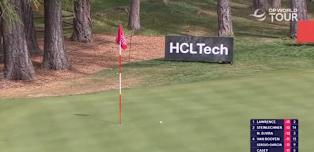 Paul Casey sets up birdie to join to lead