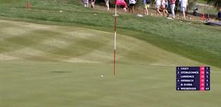 Maximilian Steinlechner sticks one in close