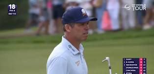 Paul Casey sets up closing birdie to extend lead
