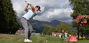 Paul Casey hails 'wonderful day' after taking lead in Crans Montana