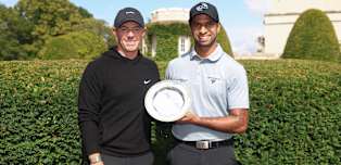 Aaron Rai presented with 'extremely special' Rory McIlroy Award