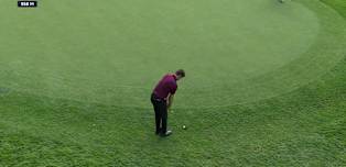 WATCH | Rugby star Thom Evans holes a chip