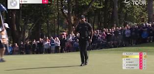 WATCH | Aaron Rai rejoins the lead with birdie at second