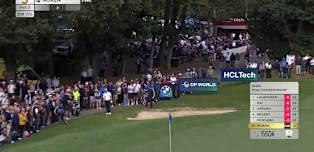 WATCH | Alex Noren plays an outrageous flop shot
