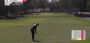 WATCH | Alex Noren sets up eagle at the fourth with 'sweet' approach