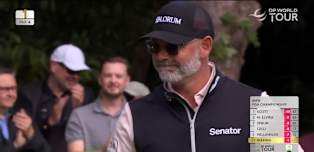 WATCH | Paul Waring holes a 50-footer on the first