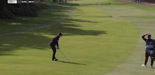 WATCH | Tyrrell Hatton makes a brilliant eagle at the fourth