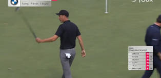 WATCH | Ross Fisher holes a 35-footer on the second
