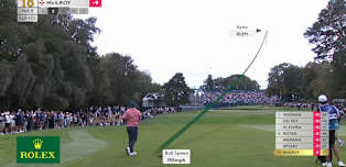 WATCH | Rory McIlroy walks after sensational approach into 18th 