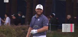 WATCH | Tyrrell Hatton produces 'unbelievable' recovery shot at the ninth