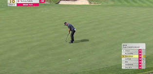 WATCH | Andy Sullivan birdies 18th to card final-round 64 
