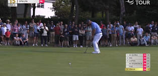 WATCH | JJ Spaun makes three birdies in a row to lead at Wentworth
