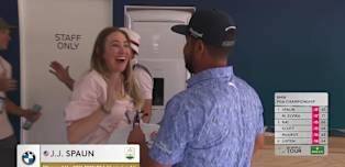 JJ Spaun wins the BMW PGA Championship on his debut