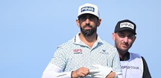 WATCH: Matthieu Pavon holes from 63 feet for birdie