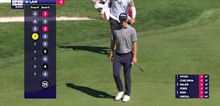 WATCH | David Law makes a chip-in eagle 