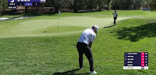 WATCH | Short game excellence from Alex Noren to save par 