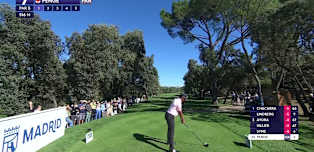 WATCH | Marco Penge tops his drive 