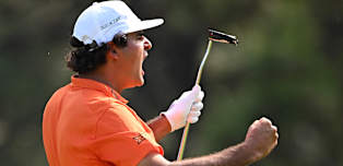 WATCH: Eugenio Chacarra makes eagle to move one off lead