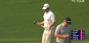 WATCH | Bernd Wiesberger holes a 35-footer at the second