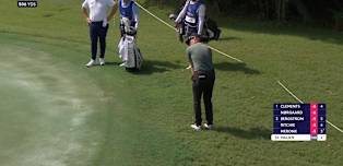WATCH | Daniel Hillier chips in at the 14th