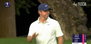 WATCH | Rory McIlroy eagles the first in round two