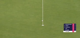 Martin Couvra sticks one in close at the tenth