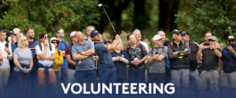 Volunteering at the Husqvarna British Masters