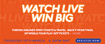 Win tickets to the Turkish Airlines Open, plus flights and a hotel stay among amazing prize giveaways through Asian Swing Show