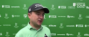 John Gough: 'The course was outstanding and I played some nice golf'
