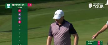 Watch: Morrison holes huge birdie putt