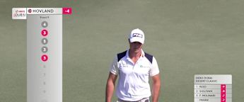 Viktor Hovland | Hero Dubai Desert Classic Round 3 | 5th Hole