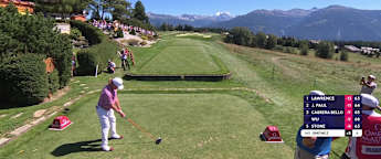 WATCH: Miguel Ángel Jiménez drives the green at scenic seventh