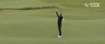 WATCH | Richard Mansell holes an 85-eagle putt!