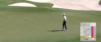 Rasmus Neergaard-petersen | DP World Tour Championship Round 1 | 4th Hole
