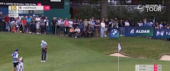 WATCH | Johannes Veerman closes with birdie for 64 