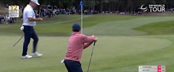 WATCH | Rory McIlroy comes close to chip-in eagle