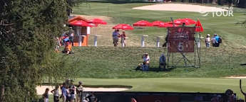 WATCH: Angel Hidalgo drives green at sixth to set up eagle