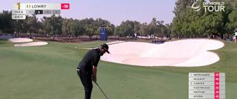Shane Lowry | DP World Tour Championship Round 4 | 1st Hole