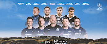 Scottish rugby stars to tee it up in Nexo Championship Celebrity Pro-Am