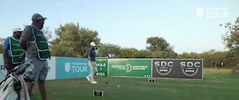 Callum Farr hits opening tee shot of 2026 season