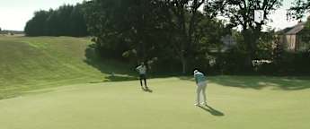 Daniel Young: The putter was hot today