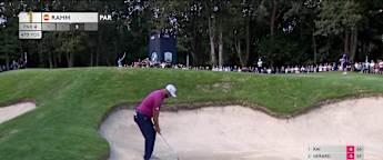 WATCH | Jon Rahm suffers unlucky break 