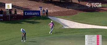 WATCH: Alex Noren holes putt from off the green