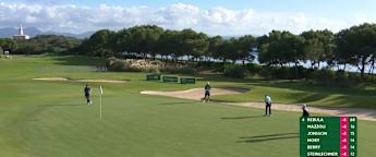 WATCH: Mazzoli holes massive 40 footer at 17